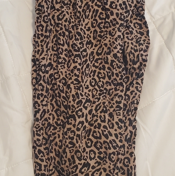 Leopard print tie pants - Picture 2 of 2